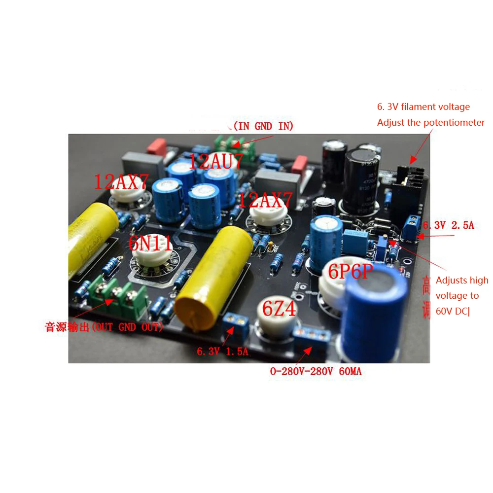 CAT-SL1-1 Preamp Board Bile Preamp Electronic Tube Preamp