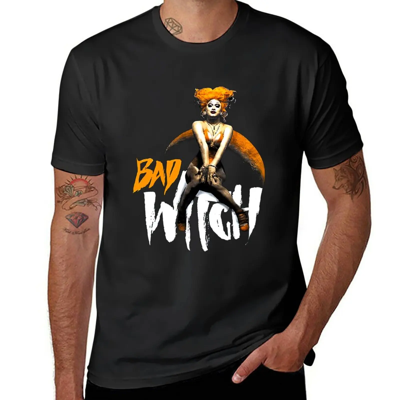 

New JINKX MONSOON BAD WITCH T-Shirt graphic t shirt Short sleeve mens cotton t shirts