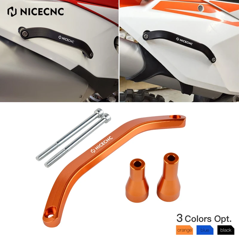 For KTM TPi EXC 300 2023 Rear Grab Handle Bar EXC 250 EXC-F 350 450 XCW 500 TPi SIX DAYS Husqvarna TE 300i TE 250i 2020-2023