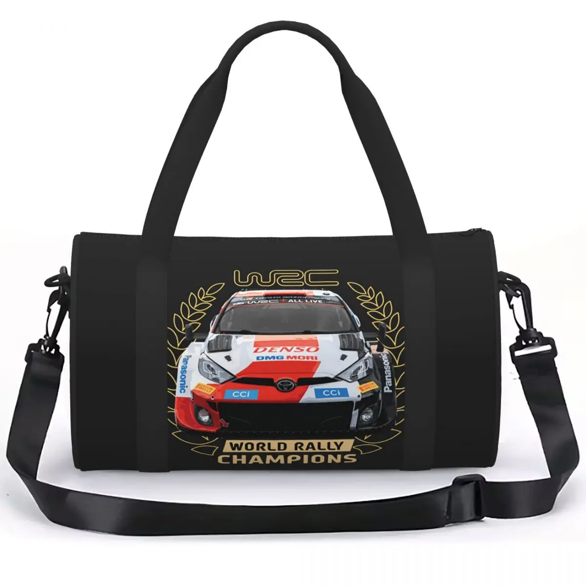 World Rally Championship WRC Luggage Bag Large Capacity Duffle Tote Bag Handbags Gym Bags Fitness Bag for Boys Girls