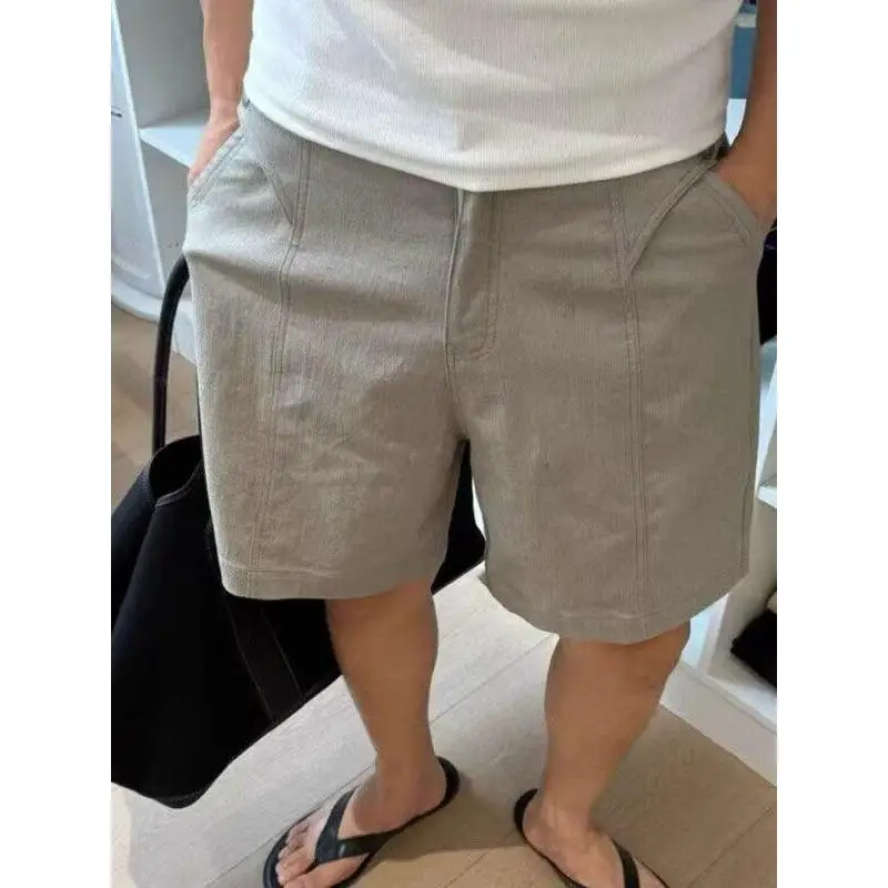 

Новые летние мужские спортивные брюки в американском стиле: модные, тонкие, свободного кроя, больших размеров, повседневные, из полиэстера, длиной до колена