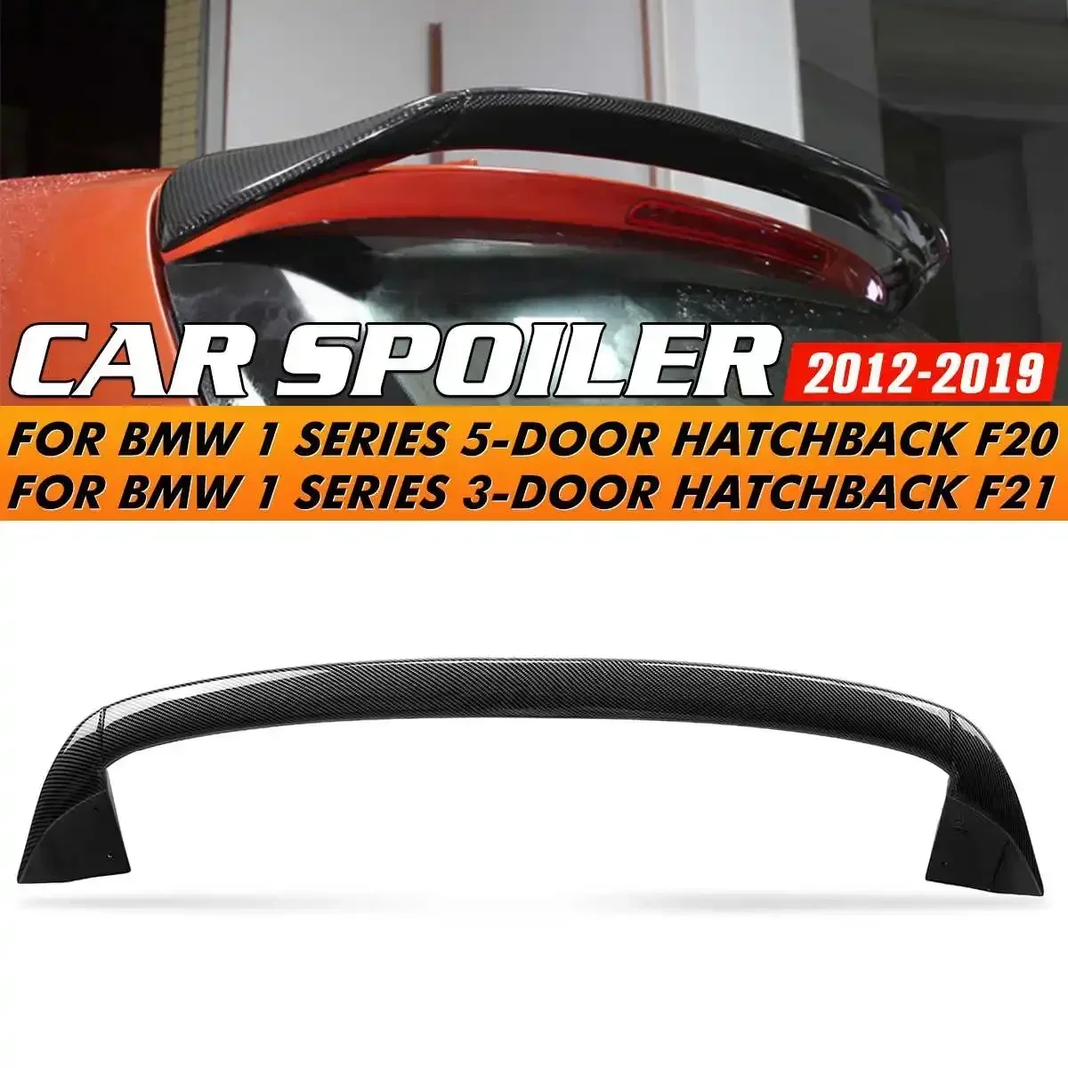 

F20 Rear Roof Lip Wing For BMW F20 F21 116i 118i 120i 125i M135i M140i 3Dr 5Dr Hatchback 2012-2019 Rear Trunk Spoiler Body Kit