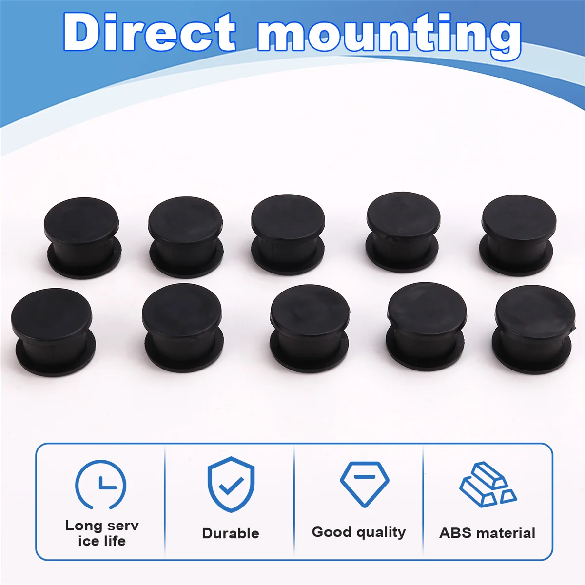 

# 21F автомобильные детали и аксессуары, 10 шт. втулка соединительного кабеля переключения автоматической коробки передач автомобиля для VW, черный