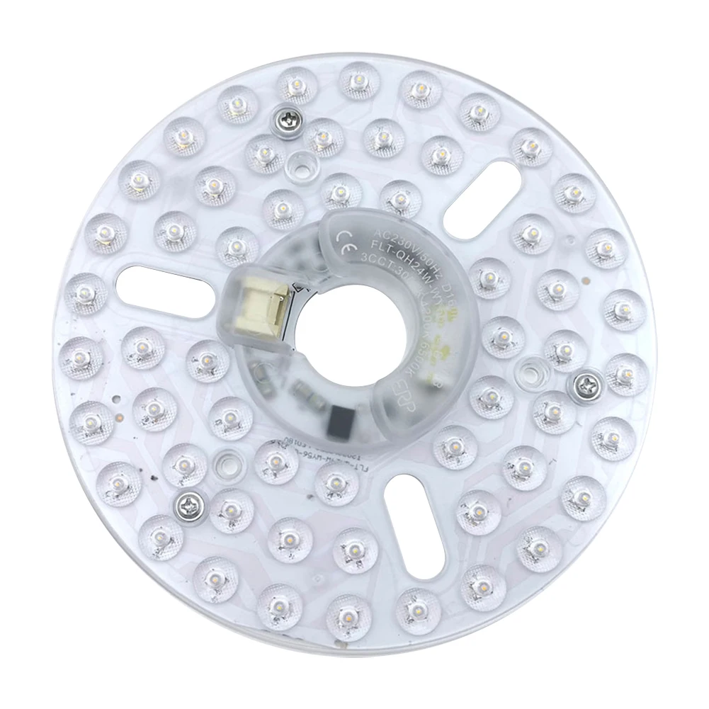 

3.9/4.9/6.2 Inch 3 Light Colors Ceiling Fan Light Retrofit Kit CRI90 Pendant Light Round Panel Flush Mount Ceiling Light Panel