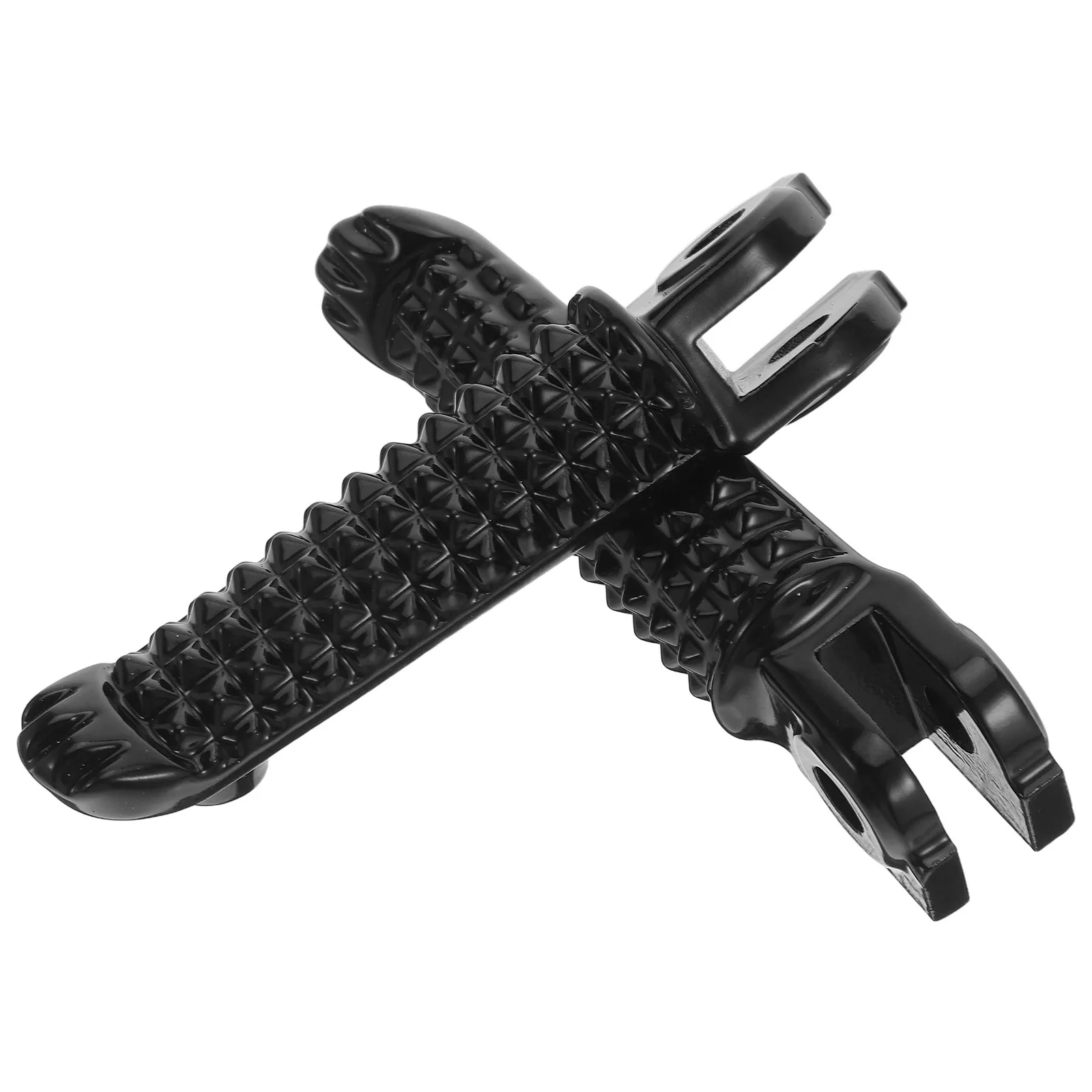 

2 шт. универсальные металлические подножки для мотоцикла, противоскользящие, простая установка, для передних и задних пассажирских сидений