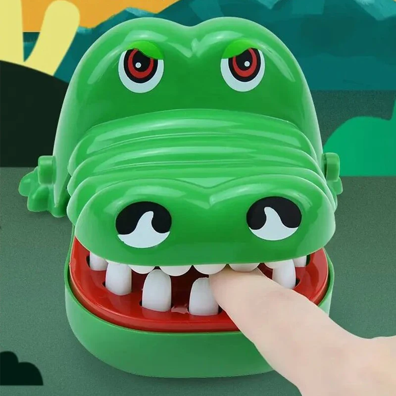 Krokodil Tanden Alligator Bijten Vinger Tandarts Spelletjes Grappig Voor Feest En Kinderen Spel Van Geluk Pranks creativiteit Speelgoed Voor Kinderen