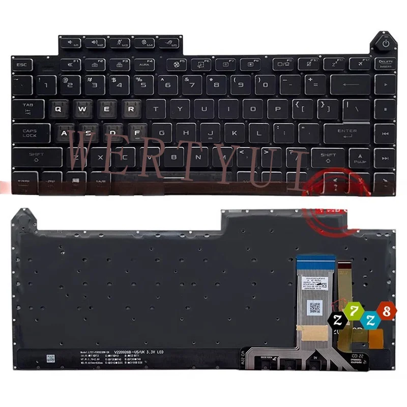 

Клавиатура для ноутбука ASUS ROG Strix G16 7/8 G614 G614J G614JU G614JV G614JI G634 G634J G634JZ G634JY