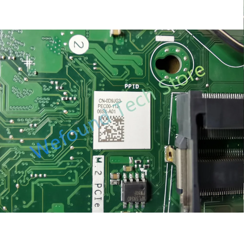 0R7PJT 02KGF7 0D9JG3 Optiplex 5080M MFF Desktop PC Motherboard IPCML-RN/ZB R7PJT 2KGF7 D9JG3