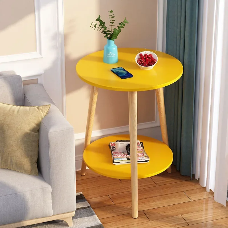 

Japanese Luxury Side Table Books Luxury Photo Album Round Simple Cute Cheap Coffee Table Luxury Mesas Bajas Hotel Furniture