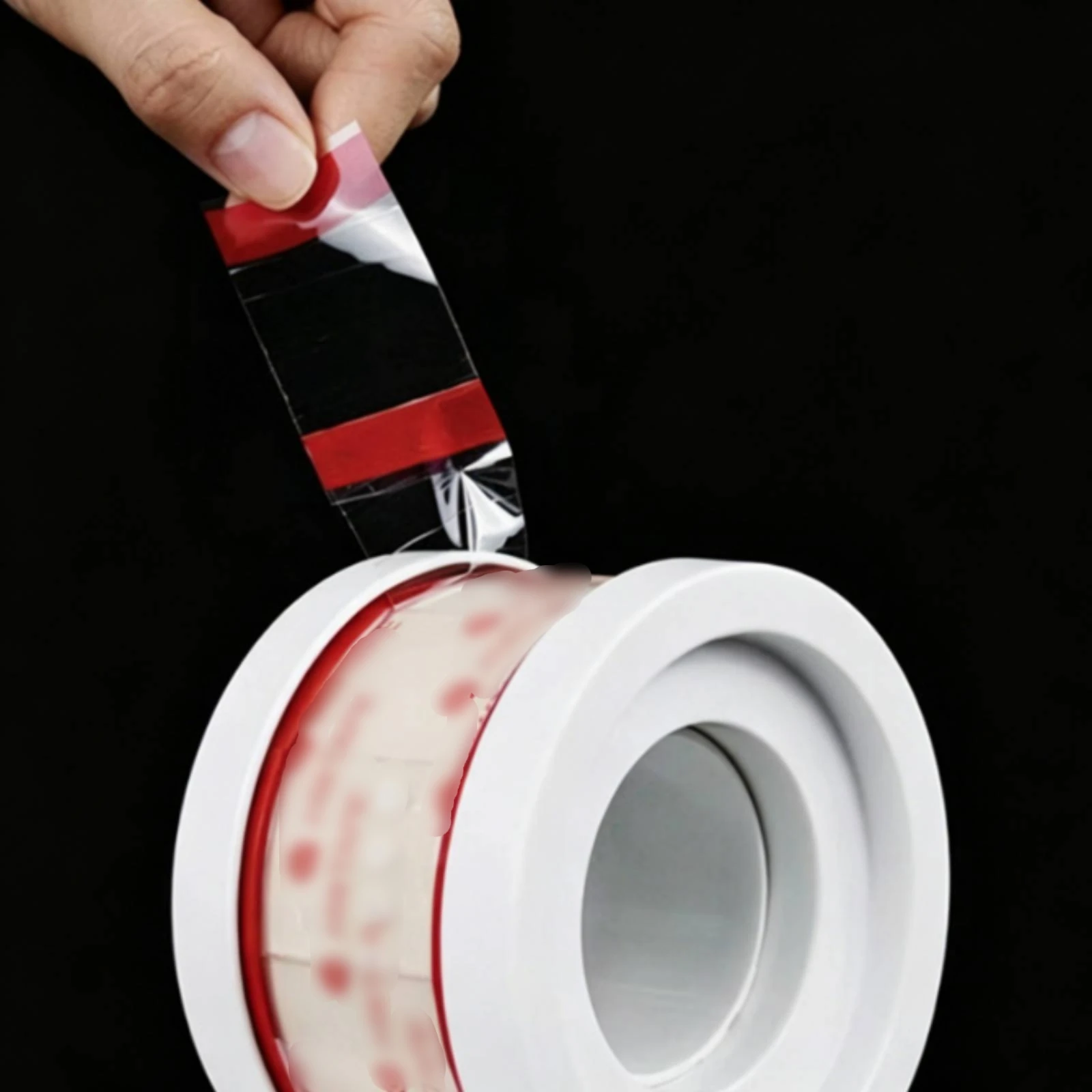 Tear-Tear-Away Tape Base Integrated Buckle Desktop Tape Dispenser Office Supply Circular Cradle