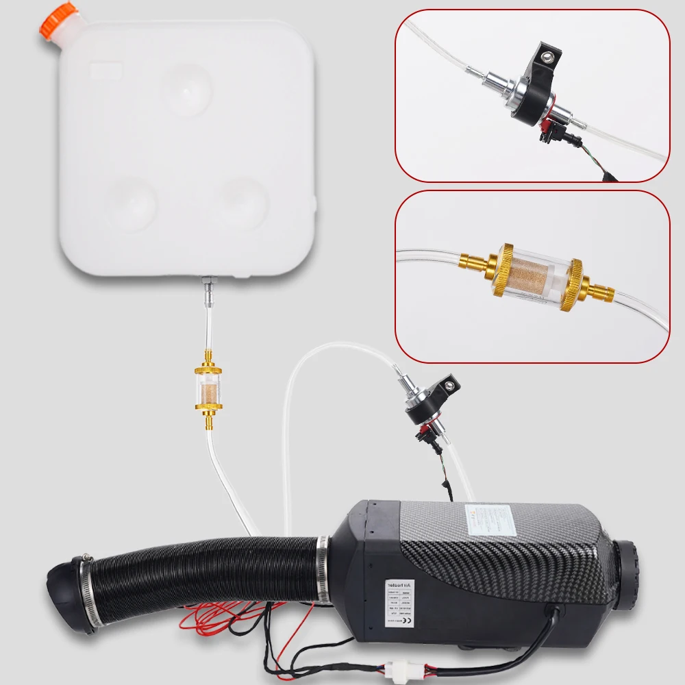 

5 м/10 м прозрачная топливная трубка стояночного обогревателя, высокоэластичная соединительная трубка топливного насоса, подходит для дизельных обогревателей, автофургонов, грузовиков Sh