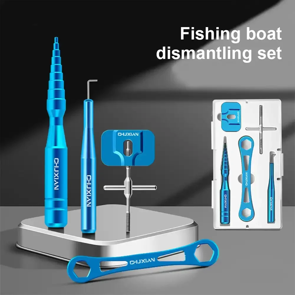 Juego llaves desmontaje carrete pesca – Kit mantenimiento rodamientos - imagen 3