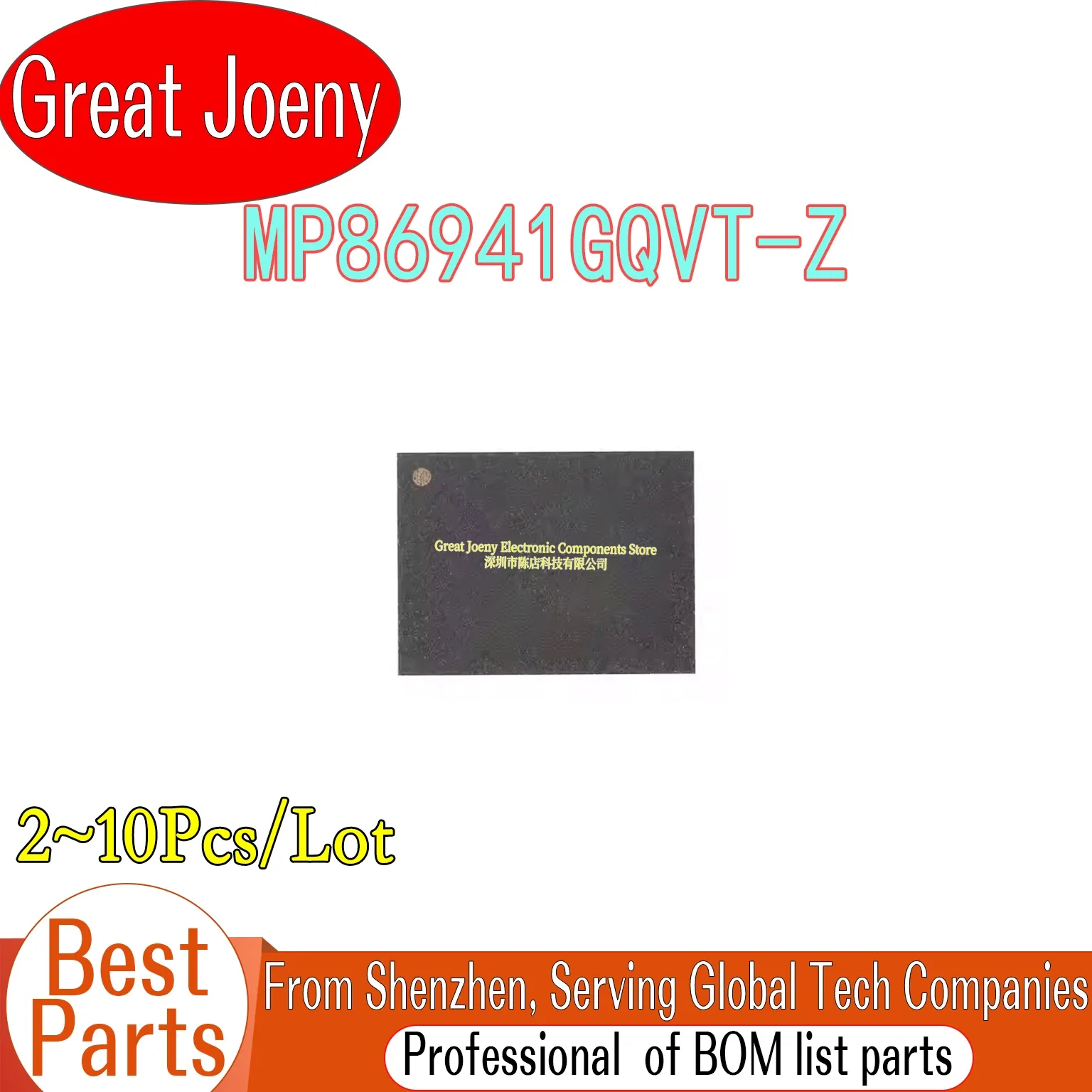

(2-10piece)100% New MP86941GQVT-Z MP86941 MP8694 MP8694-1 QFN-21 Bulk Best Price