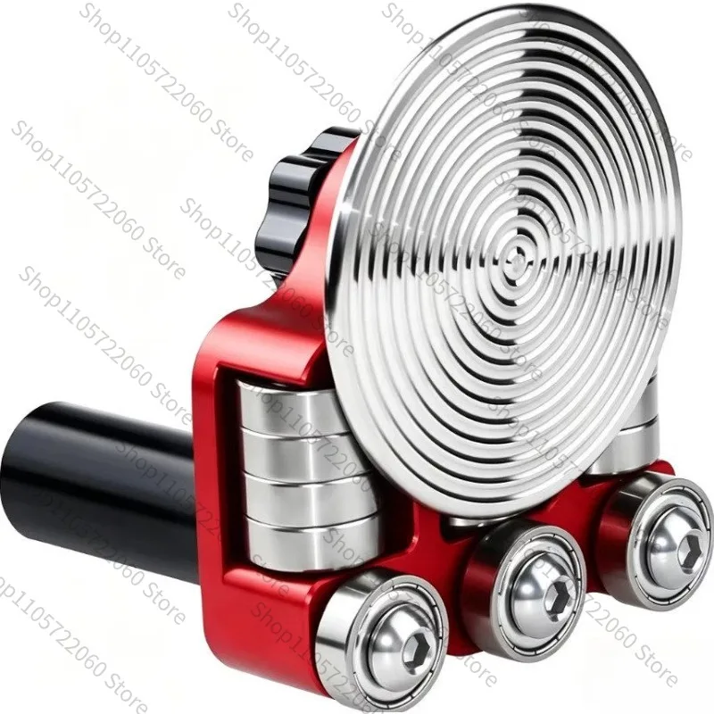 Handheld Disc Sheet Metal Folder Single Station, Lightweight Metal Panel Bending Machine for Gutter HVAC Duct Fabrication