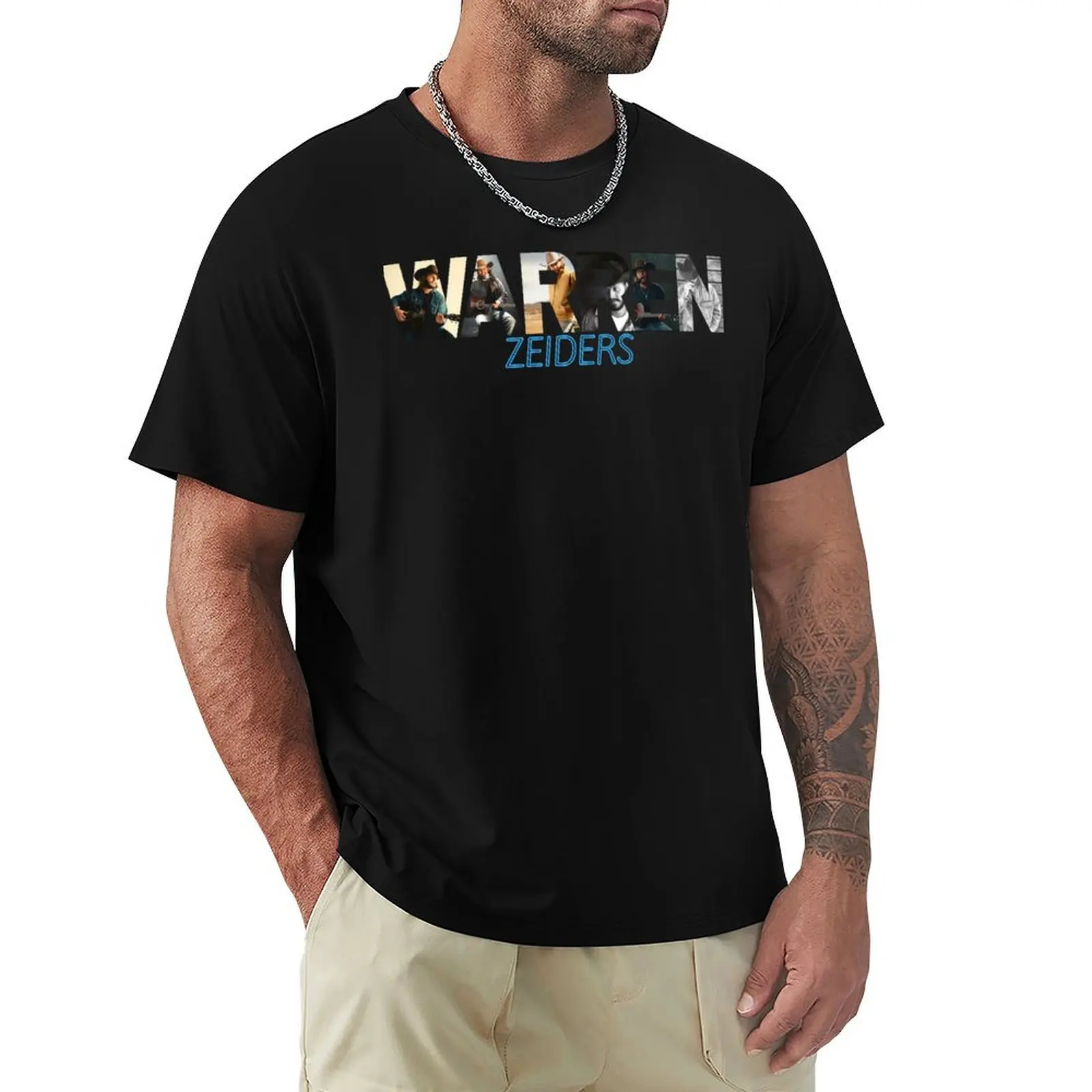 

Warren Zeiders essential t shirt Warren Zeiders artist sticker T-Shirt man clothes anime black t-shirts for men