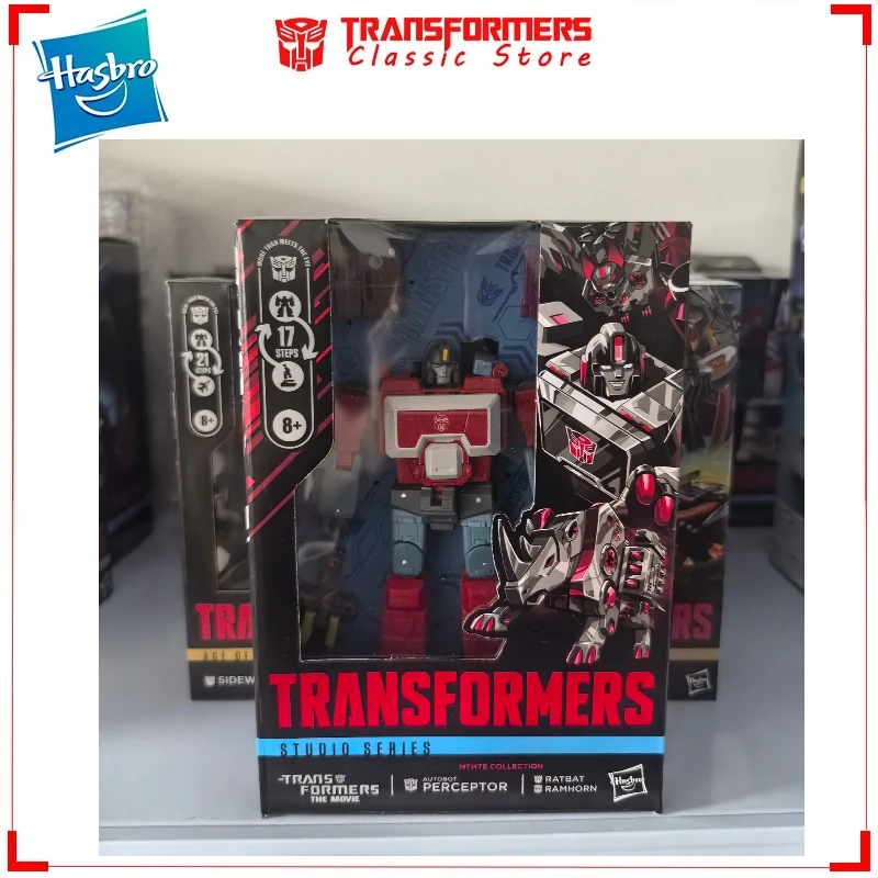 

In Stock Classic Hasbro Transformers Toys Studio Series Perceptor&Ratbat&Ramhorn Suit Cybertron Autobots Action Figures Gifts
