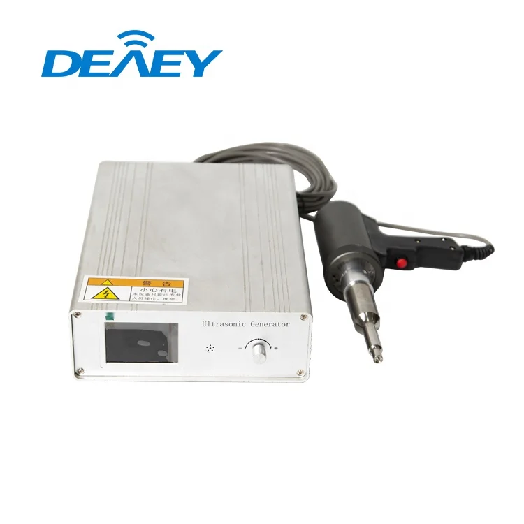 20khz 1500W System Abs Hand-held Plastic Welding Machine Continuous Handheld Held Spot Portable Hand Ultrasonic Welder