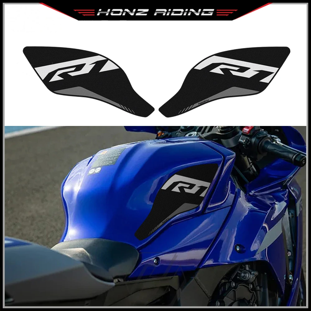 

For Yamaha YZF-R1 R1 2020-2022 Sticker Motorcycle Accessorie Side Tank Pad Protection Knee Grip Mats