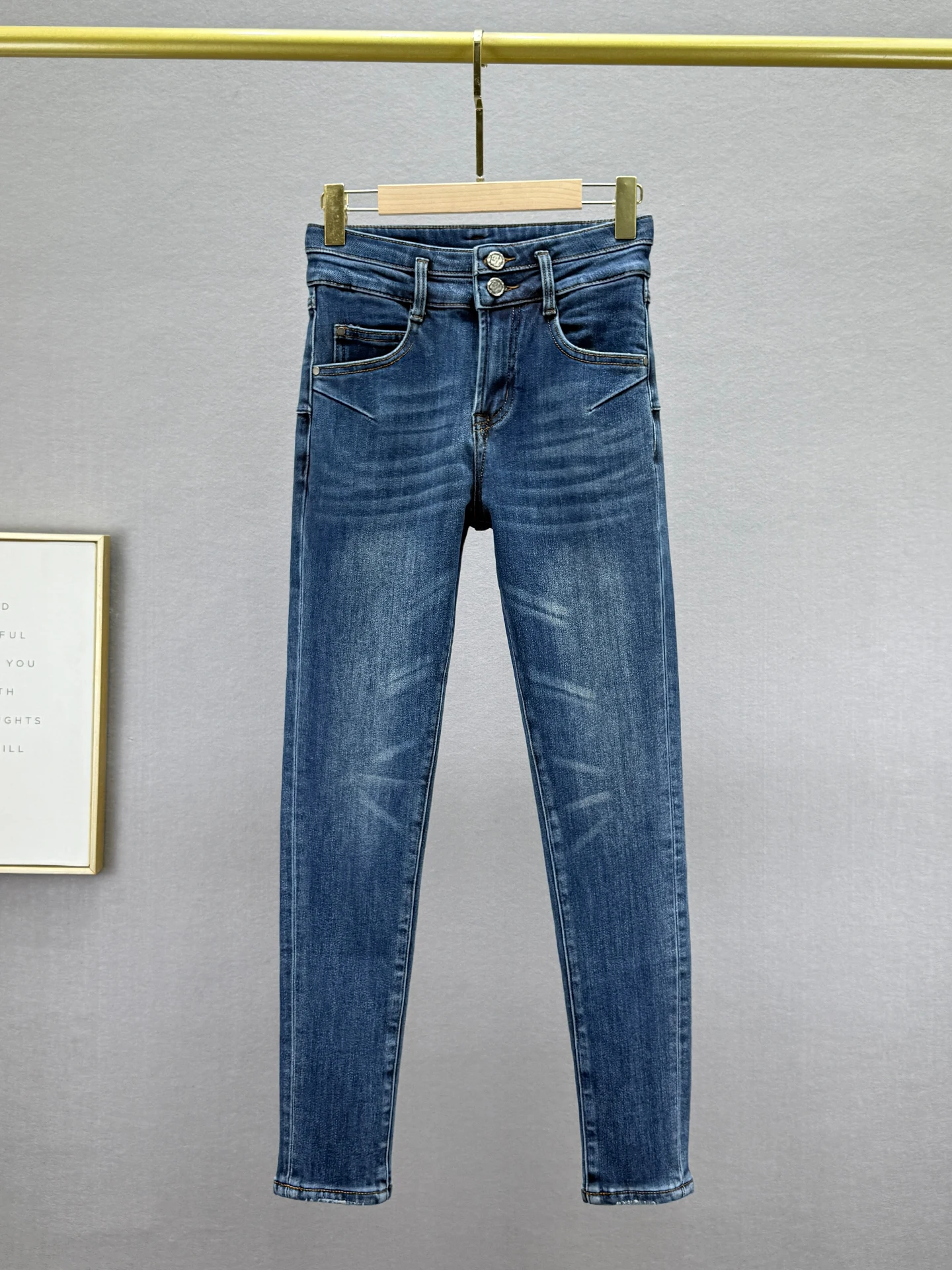 

Женские зимние джинсы с высокой талией, на флисовой подкладке, облегающие, эластичные, в стиле ретро, укороченные, с эффектом похудения