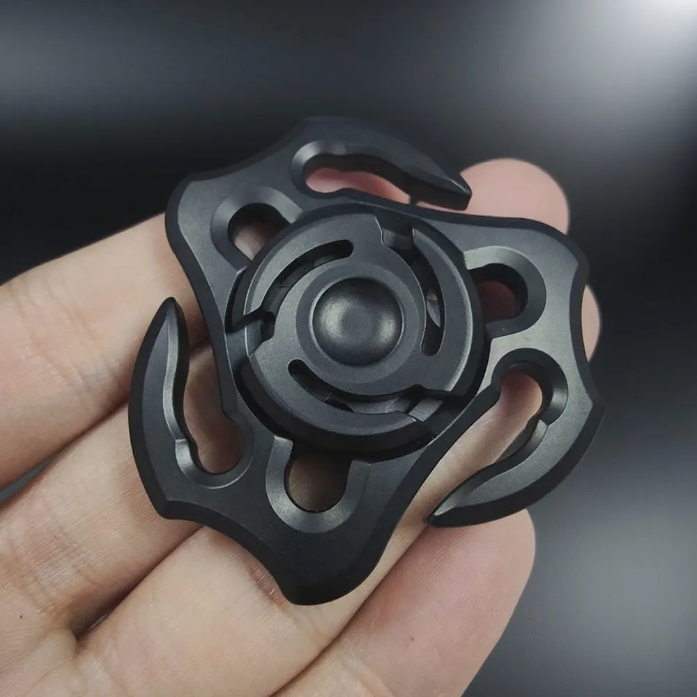 Mobius EDC lame d'ombre à trois lames Fidget Spinner manipulation sensation soulagement de l'anxiété Gadgets conceptions originales Fidget Spinners