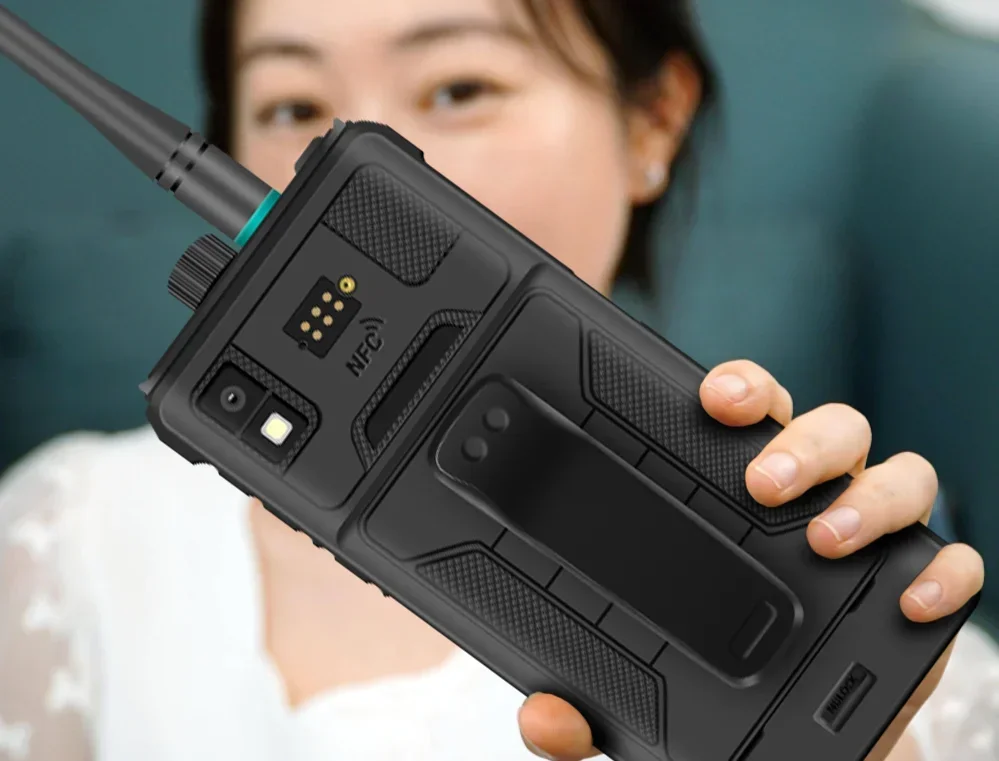 Walkie-talkie de mano inteligente, Radio bidireccional 4G LTE, Android, Zello, PTT, POC, compatible con tarjeta SIM, 5000km de autonomía