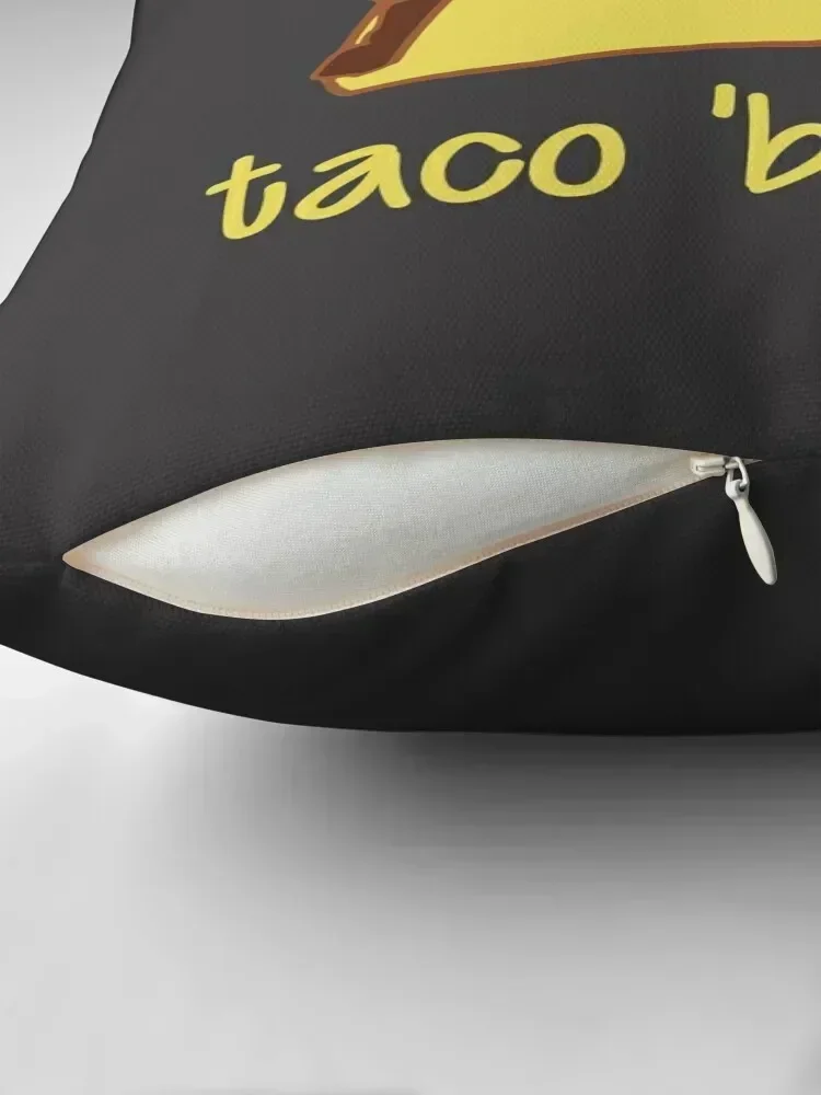 Wanna Taco 'Bout It? Throw Pillow Embroidered Cushion Cover Anime pillow