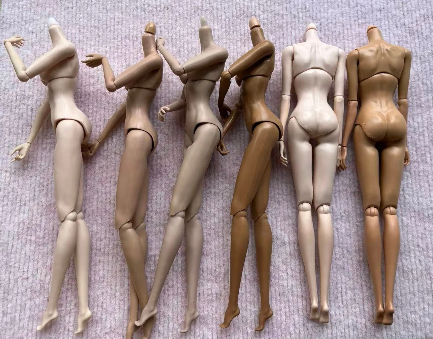 

MENGF 1/6 Doll Figures Super White Brown Japan White Skin with Small Defects Body Collective New Year Chrstimas Gift Toys