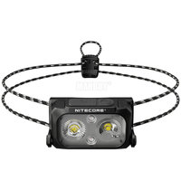 Original NITECORE NU25 UL USB-c Rechargeable Headlamp 400 Lumens Lightweight Waterproof Headlight Outdoor Running Camping Hiking