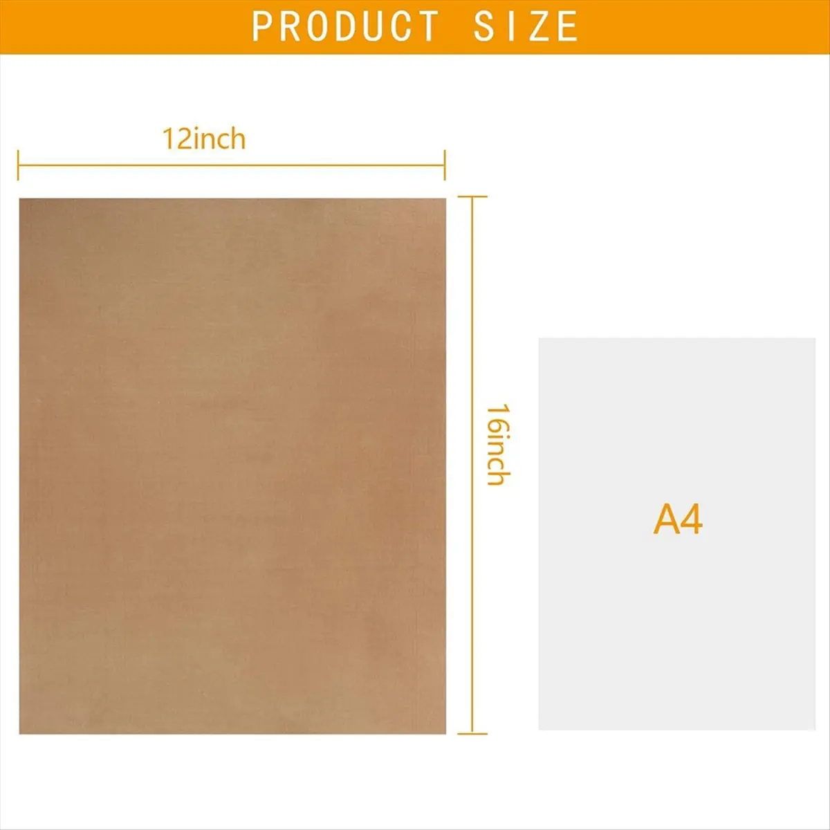A24I PTFE Sheet for Heat Press Transfer Sheet 18 Pack Non Stick 12Inch X 16Inch Heat Transfer Paper Heat Craft Mat