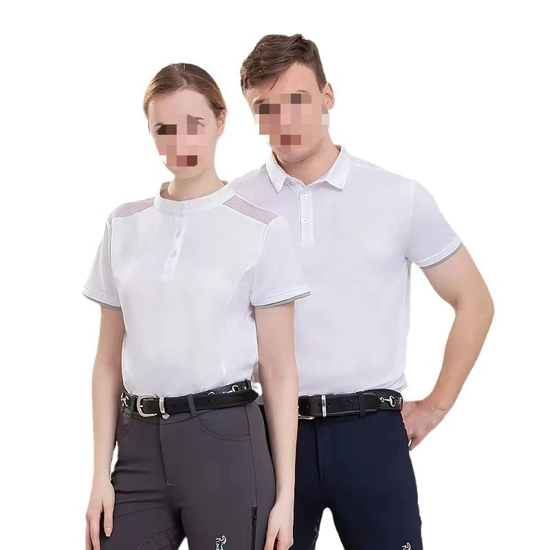

Men's, Equestrian Supplies Top T-shirt Equestrian Clothing, Equestrian T-Shirt, Sports, Competition T-Shirt, Embroidery lo