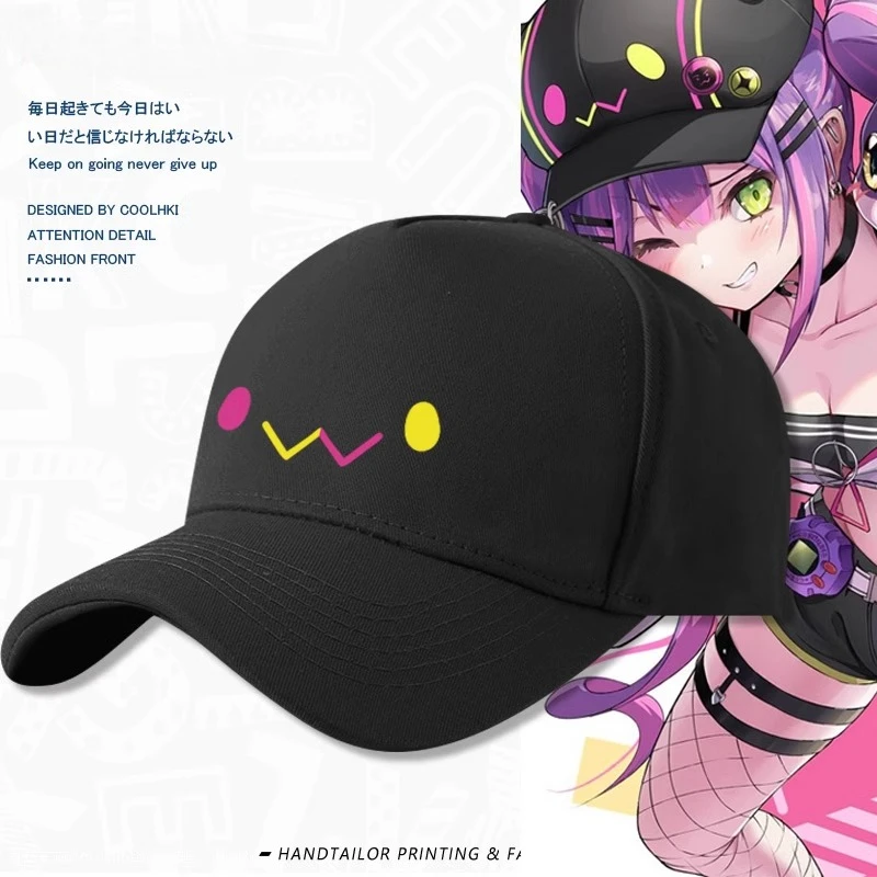 Tokoyami Towa cos Hat vtubert virtual Anchor peripheral two dollar men's and women's baseball cap sun hat