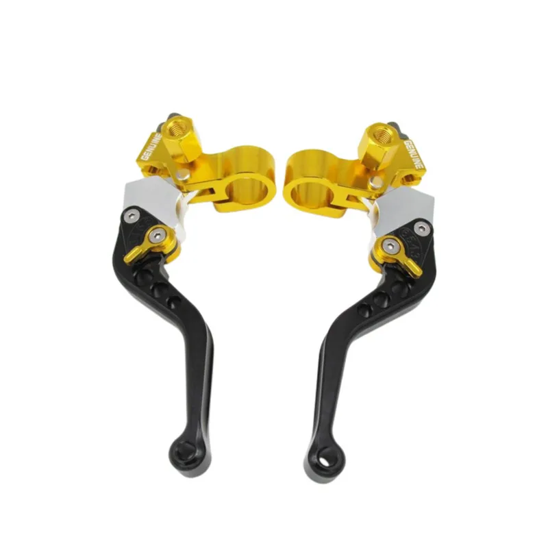 22mm Universal Motorcycle Brake Clutch Levers / drum Brake Left And Right For Honda Yamaha Kawasaki Suzuki One Pair
