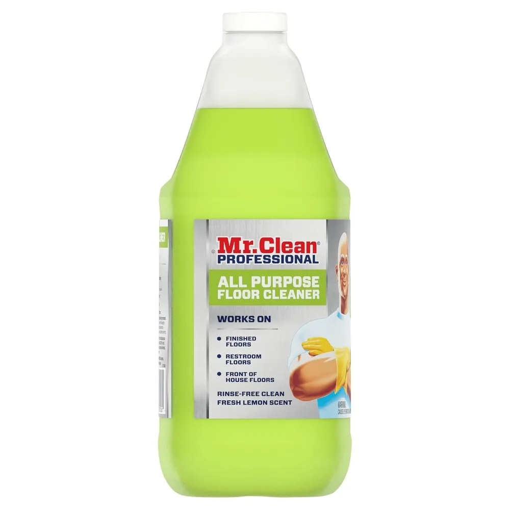 

Mr. Clean Готовый очиститель для пола, аромат лимона, 1-гал. Бутылка