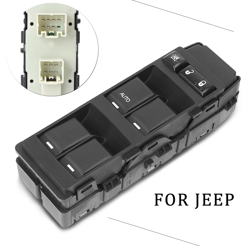 Power Window Master Switch Driver Auto Up/Down Control For Jeep Compass Grand Cherokee Patriot /For Chrysler 300 Sebring & Dodge