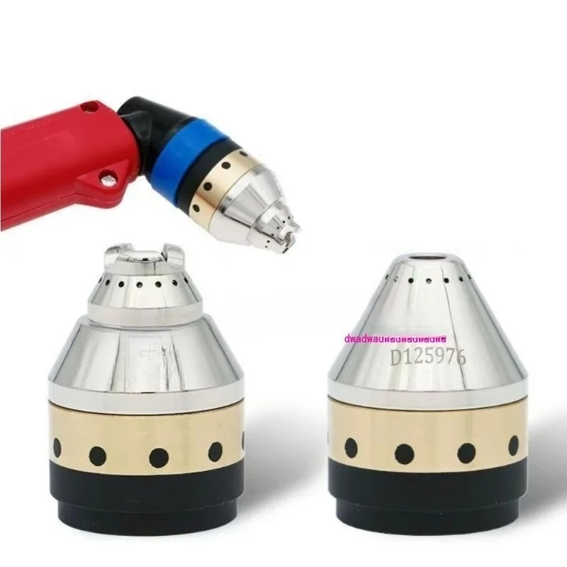 

P80 plasma cutting torch accessories cutting nozzle copper protective cap full cover protective cover can contact cutting scrap