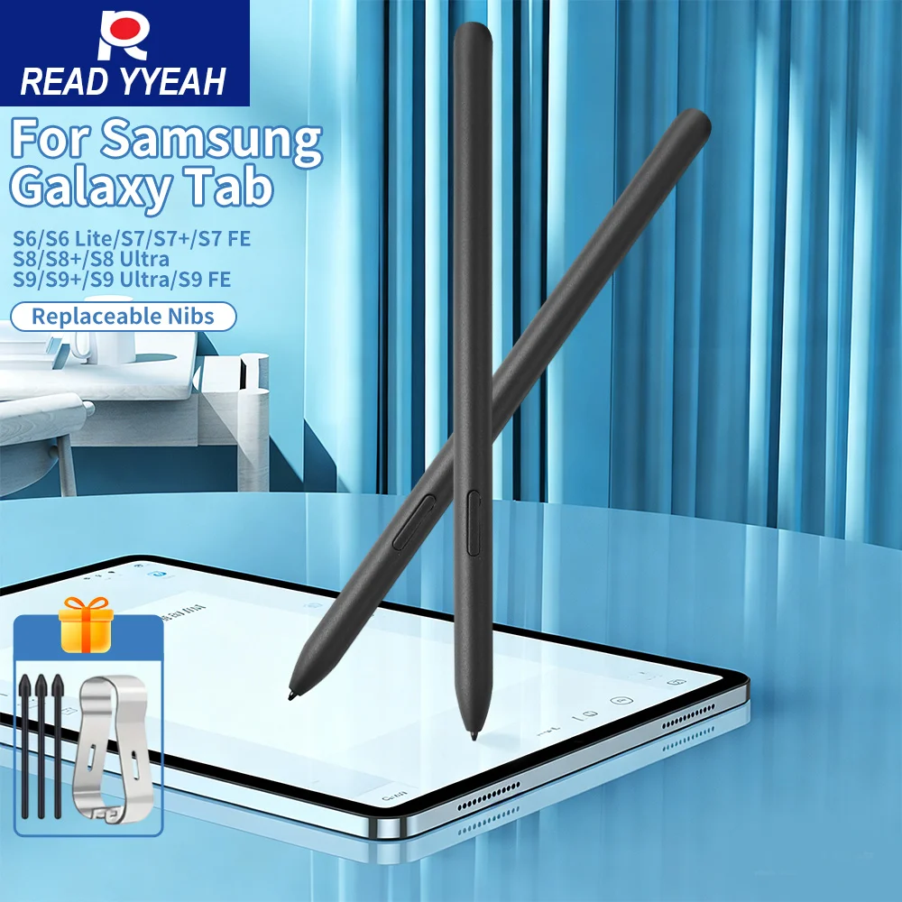 

For Samsung Stylus S Pen Tablet Drawing Stylus Palm Rejection Touch Pen for Tab S6 Lite S7FE S7 S7 Plus S8 S9 S9 FE Pencil