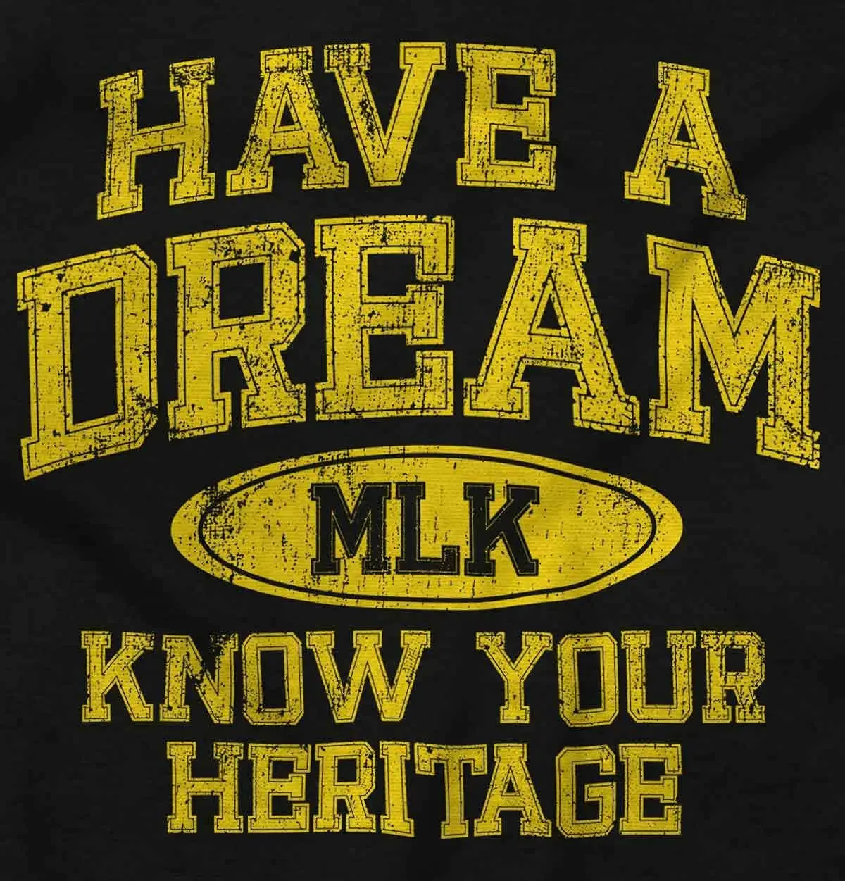 Brisco Brands Have a Dream MLK Black History Pride Graphic T Shirt Men or Women