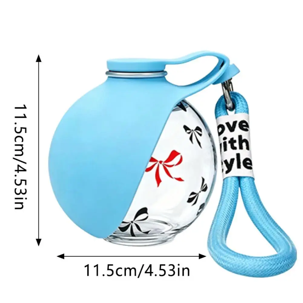 Leak Proof Pet Water Bottle Fold Out Silicone Bowl Portable Outdoor Travel Hydration Container Dog Water Feeder 3 Colors - view 6