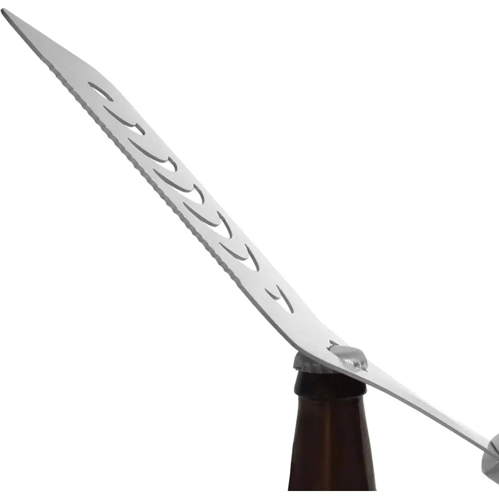 مجموعة أدوات شواء فولاذية مكونة من 4 قطع لمحبي إنديانابوليس كولتس، ملونة للفريق، مقاس واحد #3