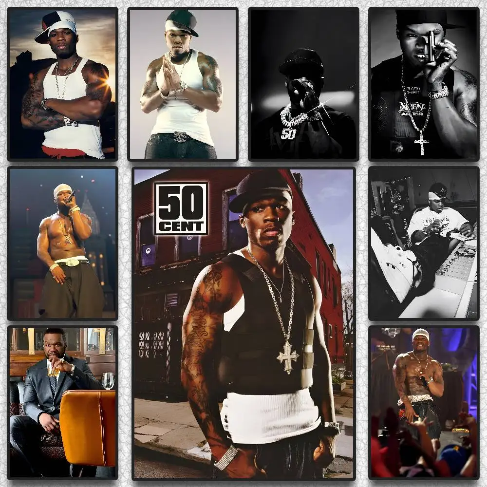 Curtis James Jackson Poster HD art sticky wall waterproof ho