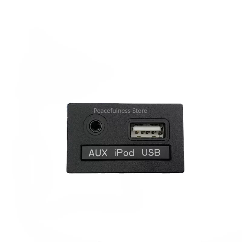 Adapt to modern ix35 long moving USB port audio interface USB audio jack AUX and IPOD plug