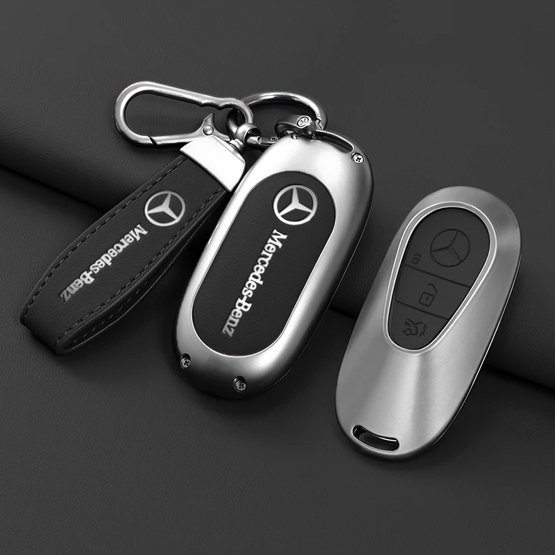 Autoschlüsselhülle für Mercedes Benz C E S Klasse GLC W206 W223 W214 E300 C260 C300 S450 S500 S400 Zubehör