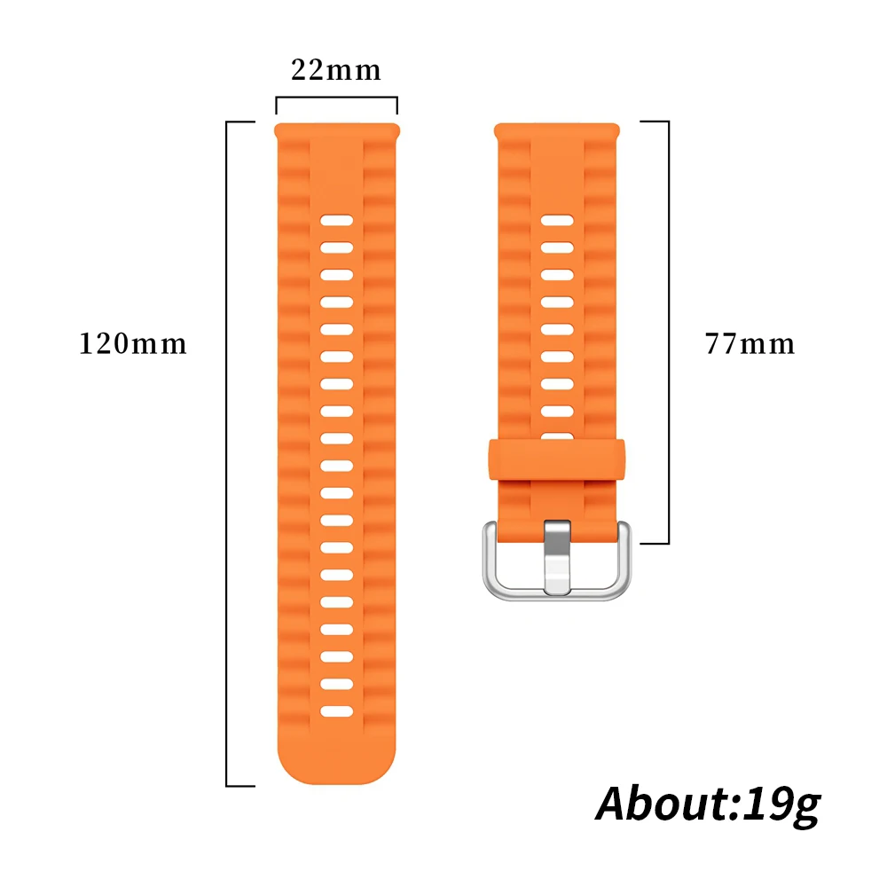 Cinturino in silicone Wave adatto per Huawei Watch Fit 4 Pro Smartwatch cinturino di ricambio compatibile per Huawei Watch Fit 4 3