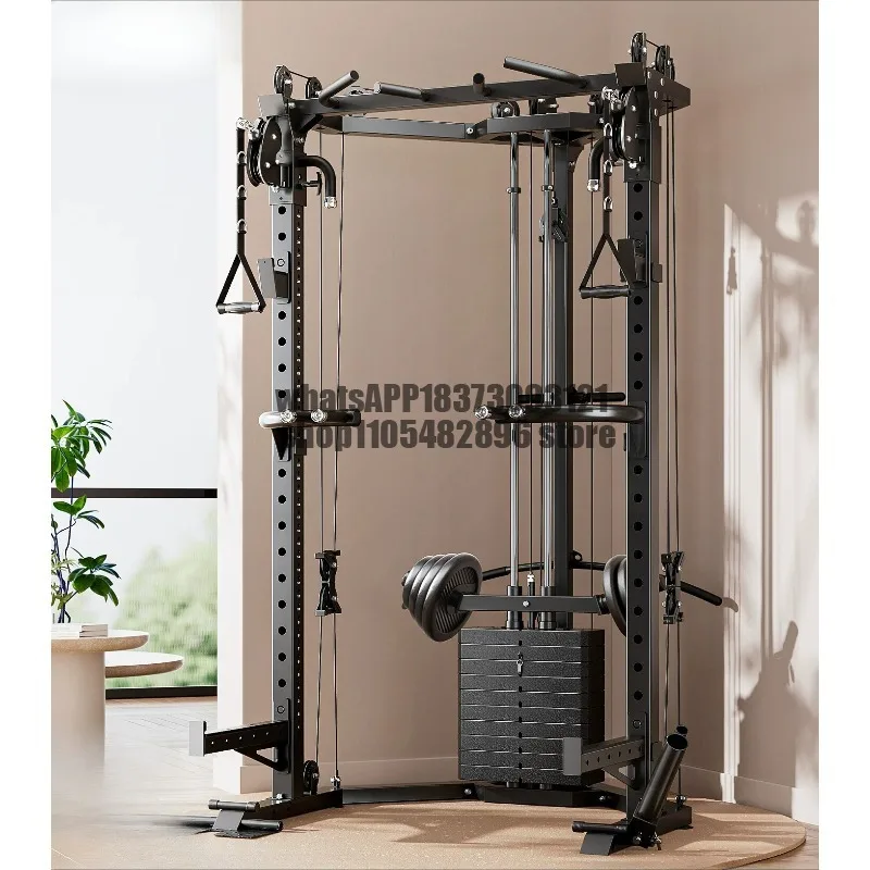 Comprehensive trainer Fitness equipment Household multi-function machine Squat bench press rack