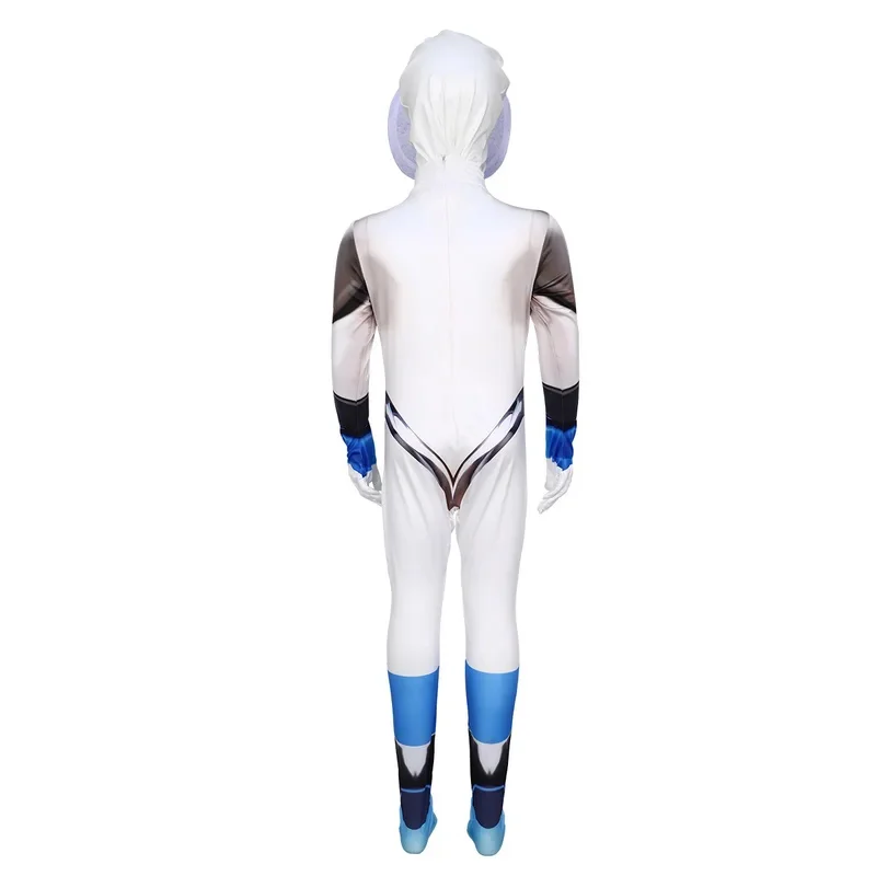 Nuovo Modello Astro Bot Gioco Bambini Adulti Cosplay Tuta Copricapo Completo Spettacolo Costume di Carnevale Abito da Festa
