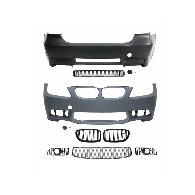 New High Quality For BMW 3 Series 2009-2013 E90 Modified M3 Upgrade Body Kit Front Rear Bumper