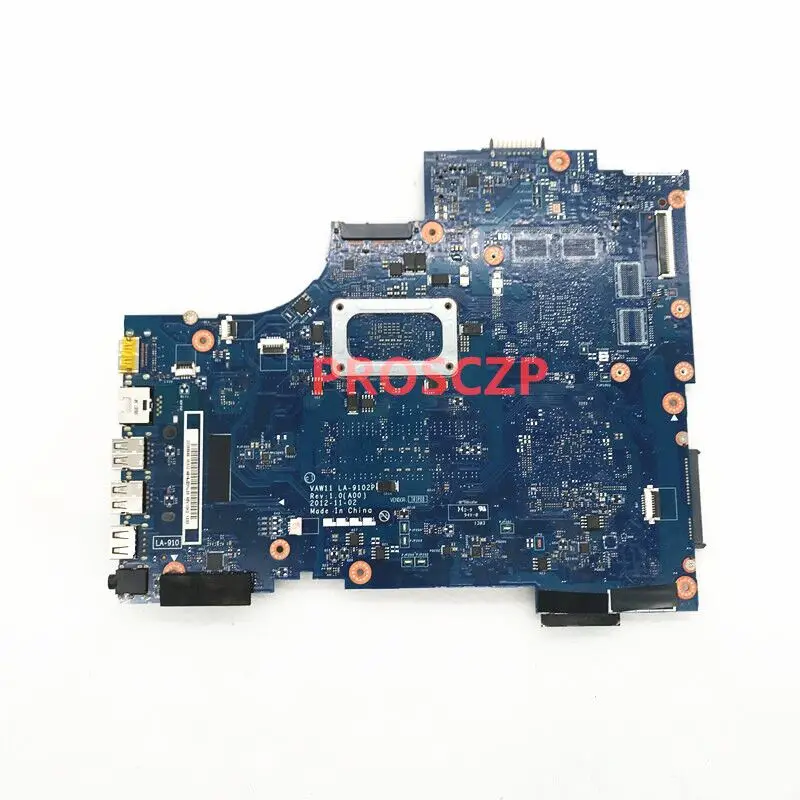 CN-0N9G7X 0N9G7X N9G7X Mainboard For DELL 3451 5721 Laptop Motherboard VAW11 LA-9102P W/SR0XG I7-3537U CPU HM76 100% Full Tested