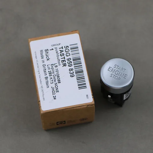 5GG959839 botón de arranque y parada, interruptor de encendido del motor para VW Golf 7 MK7 VII 5GG 959 839