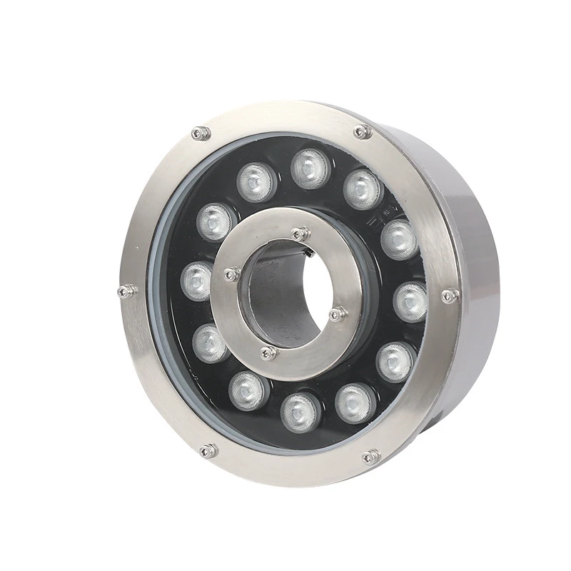 Imagem -05 - Fonte de Luz Subaquática 6w 9w12w 15 18 Rgb Rgbw Controle Externo Ip68 para Jardim Quintal Piscina Peças Ac12v 24v Dmx512