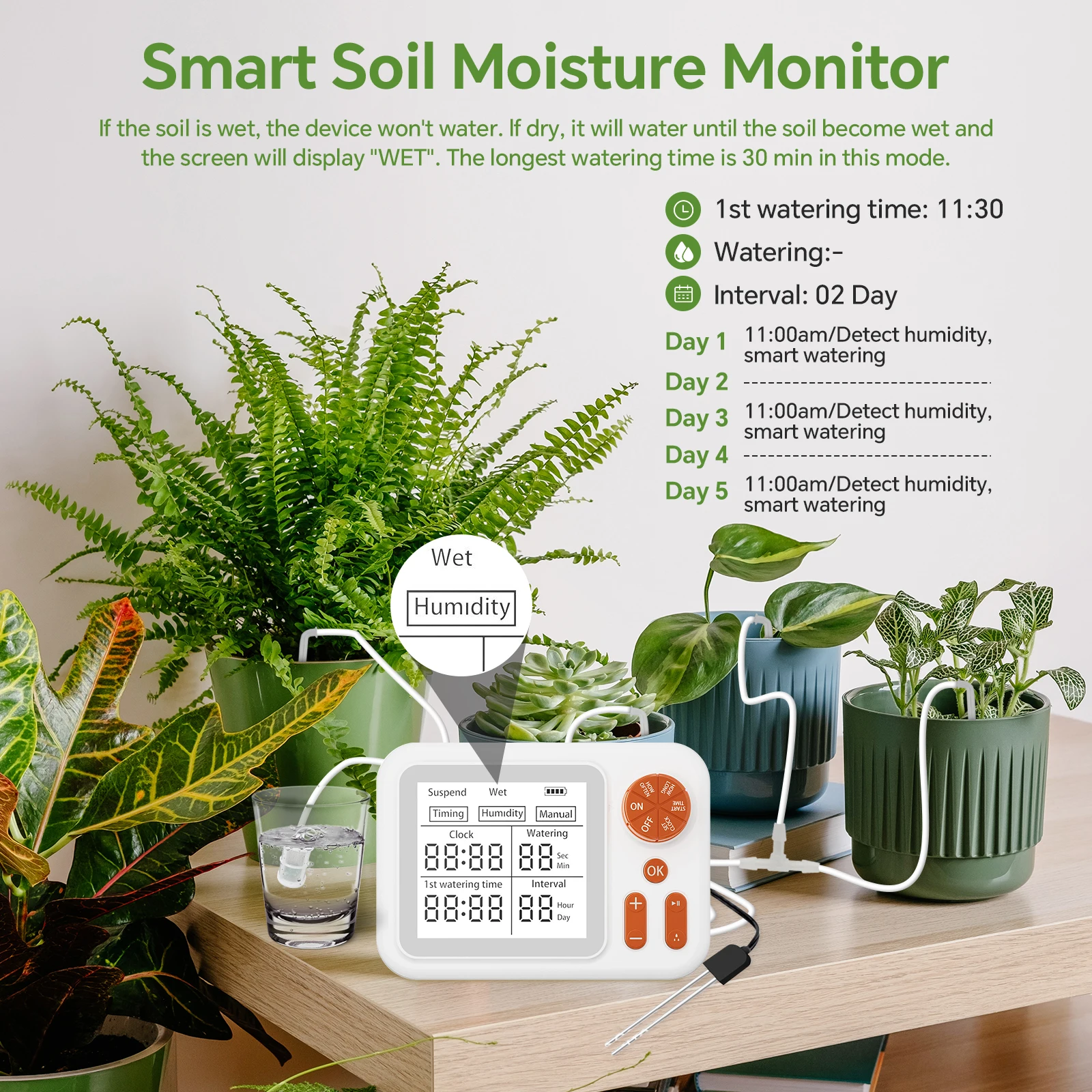 Automatisch druppelirrigatiesy - Smart Garden Click And Grow recensie en prijs